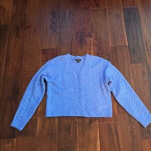 Art Class Soft Blue Knit Sweater Girls Size 7/8